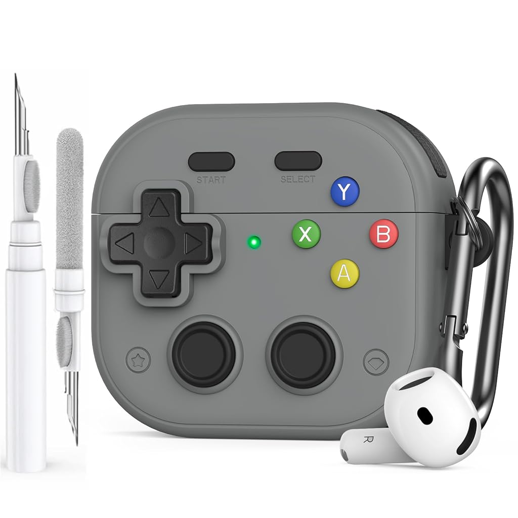 ZORBES® Game Console Design for AirPods pro 2 Case Cover with Secure Lock ZORBES® Game Console Design for AirPods pro 2 Case Cover with Secure Lock
